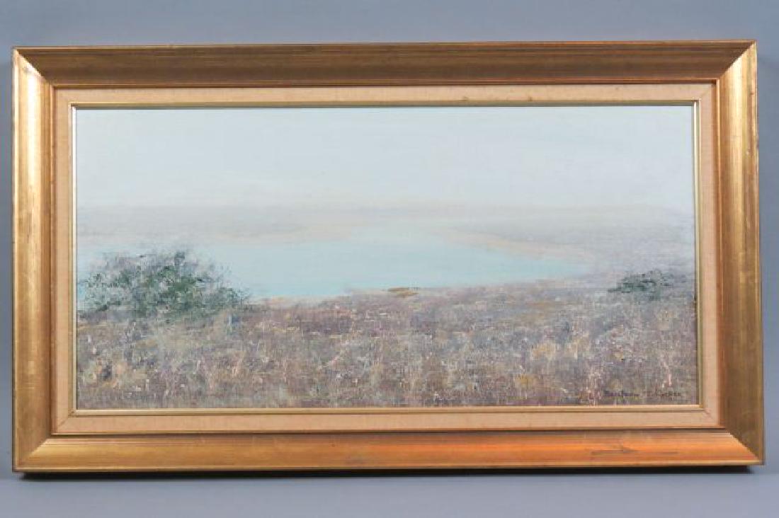 Barbara Cocker Acrylic "Goose Pond, Nantucket", (1 of 7)