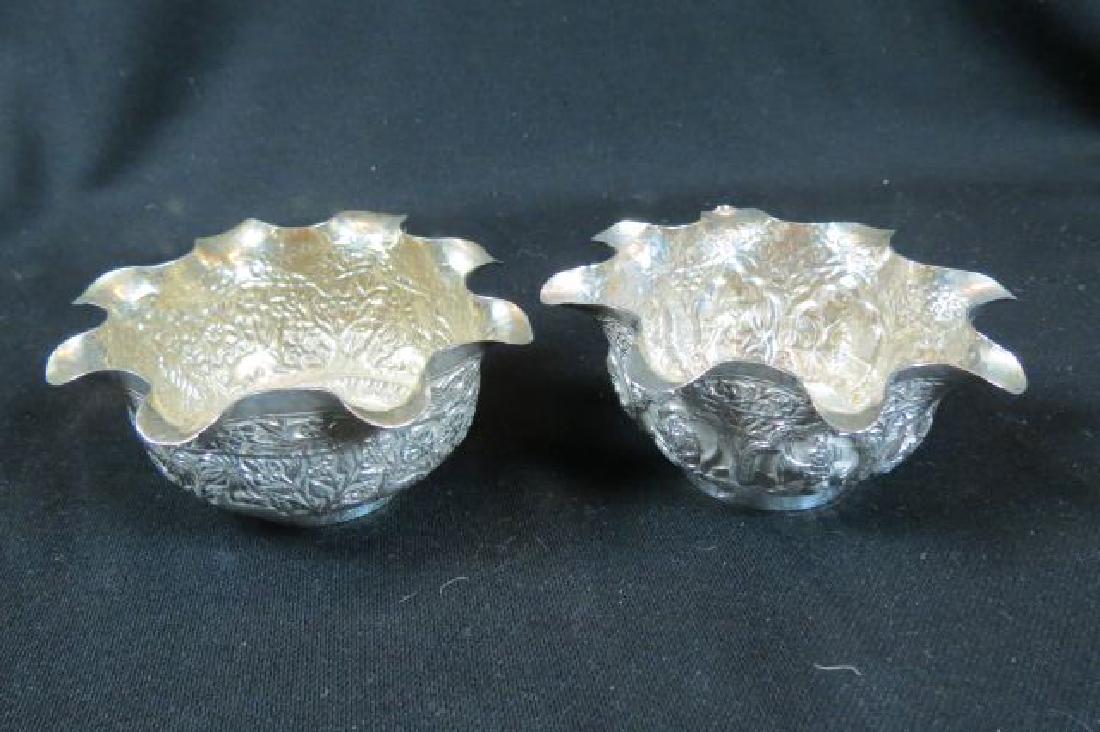 Pair of India Silver Bowls, (1 of 4)