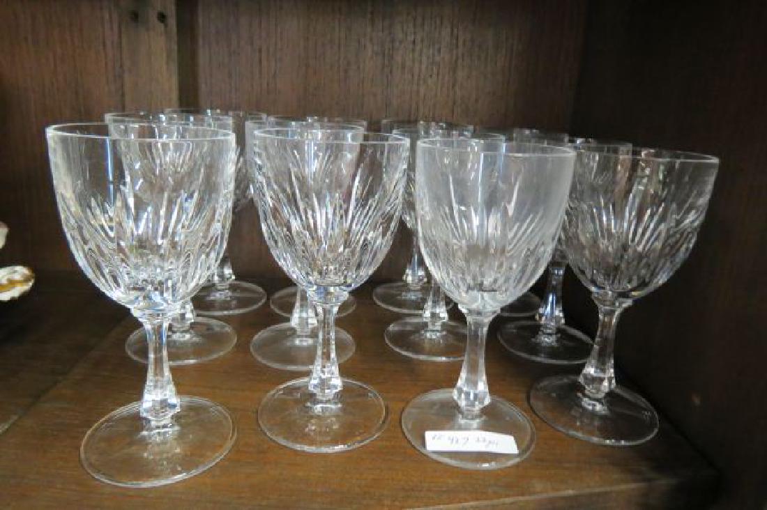 22 pc. Crystal Stemware Service, (1 of 3)