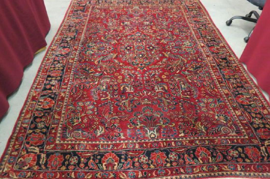 Sarouk Persian Handmade Rug, antique, (1 of 5)