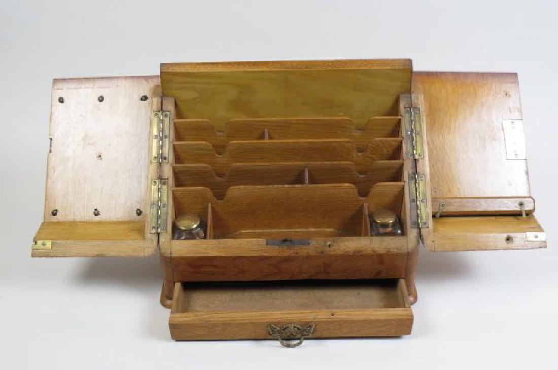 Oak Letter Box, (1 of 3)