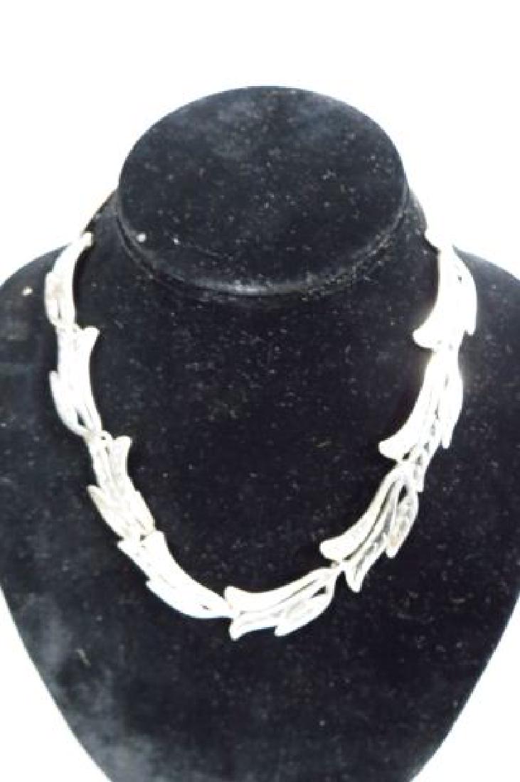 A. Munoz Mexican Designer Sterling Silver Necklace, (1 of 7)