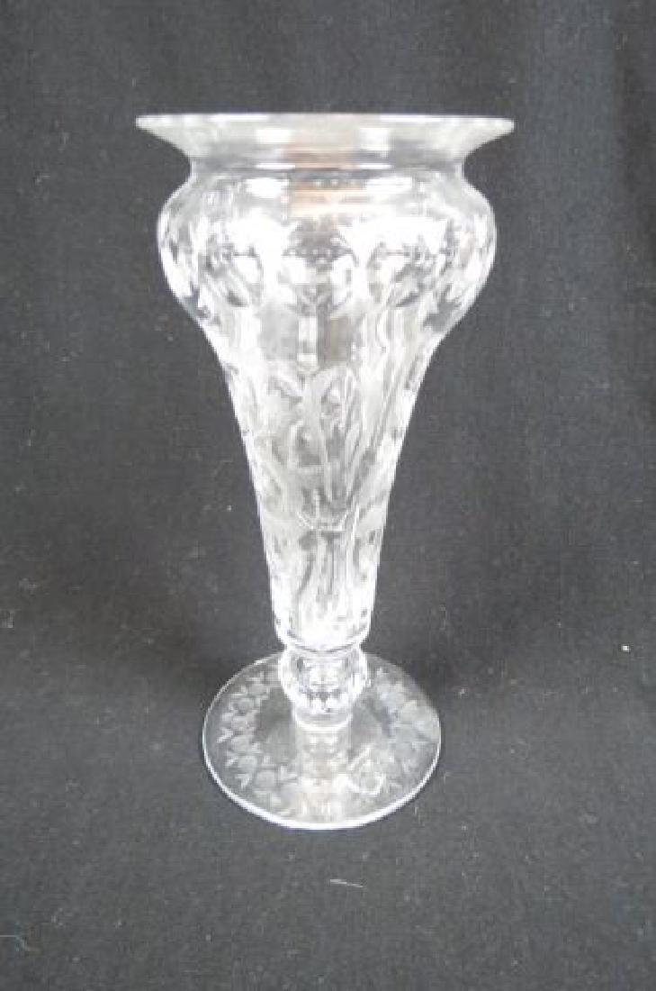 Libbey Brilliant Period Cut Glass Vase, (1 of 6)