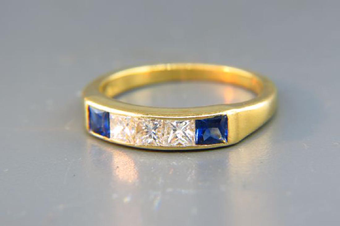 Sapphire & Diamond Band, (1 of 5)