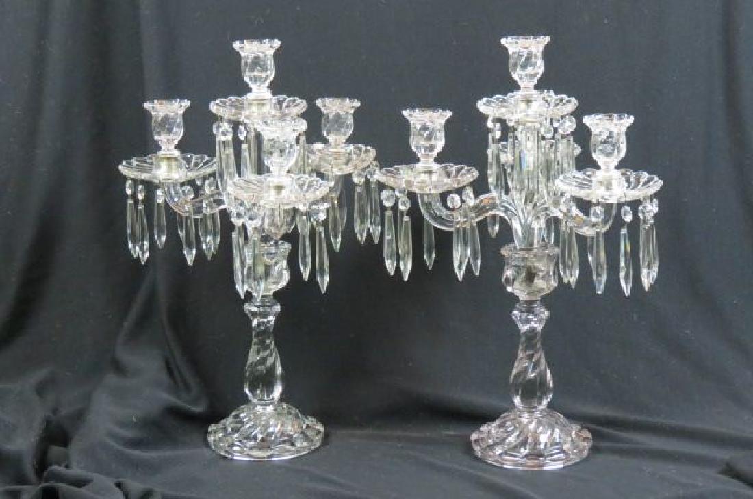 Pair of Fostoria "Colony" Candelabra, (1 of 3)