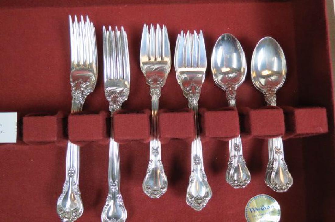 32 pc. Gorham "Chantily" Sterling Flatware Set, (1 of 4)