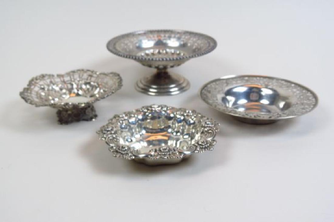 4 Sterling Silver Bowls and Compote, (1 of 5)