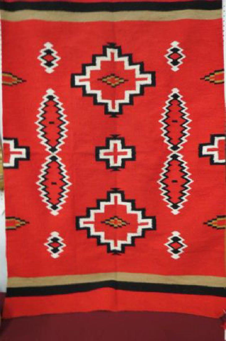 Native American Indian Blanket or Rug, (1 of 3)