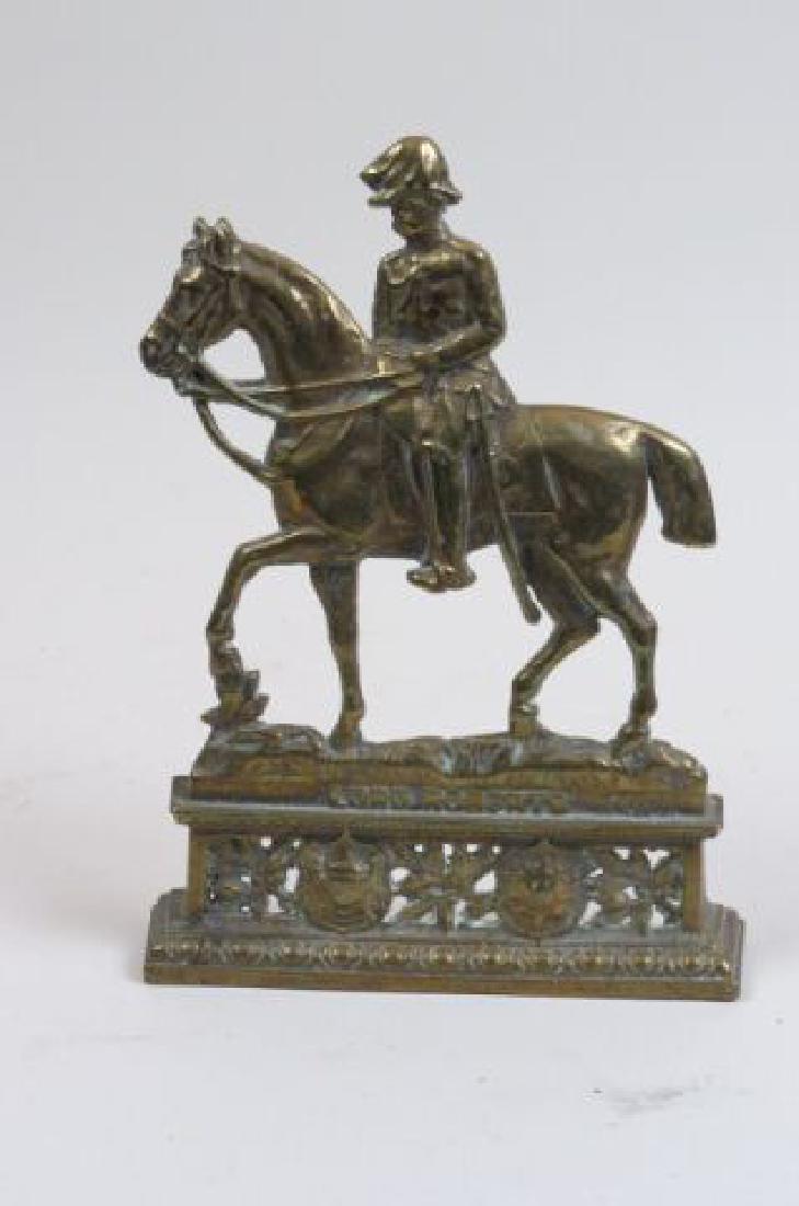 Brass Figural Doorstop "Lord Roberts", (1 of 3)