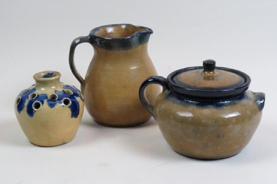 3 pcs. Hilton North Carolina Pottery, (1 of 5)