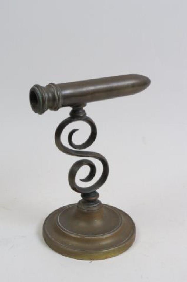 Early Brass Goffering Iron. (1 of 2)