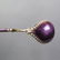 Set of 12 Enameled Sterling Silver Dessert Spoons, - 2