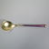 Set of 12 Enameled Sterling Silver Dessert Spoons, - 3