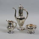 Rare Gorham Martele Sterling Coffee Set,