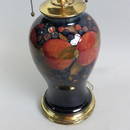 Moorcroft Art Pottery "Pomegranite" Table Lamp,