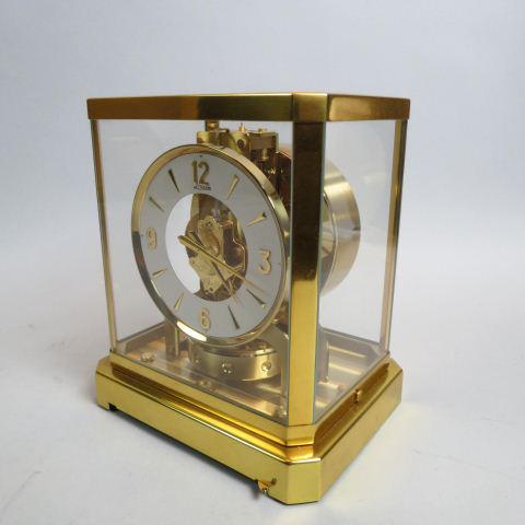 Le Coultre "Atmos" Clock,: classic model atmospheric clock, 9 1/4" a nice clean example model, working.............What inspiration led the Jaeger‑LeCoultre watchmakers to dream up the Atmos clock in 1928? How did they th