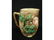 888A: Victorian Majolica Pottery Pitcher, rose on tree - 2