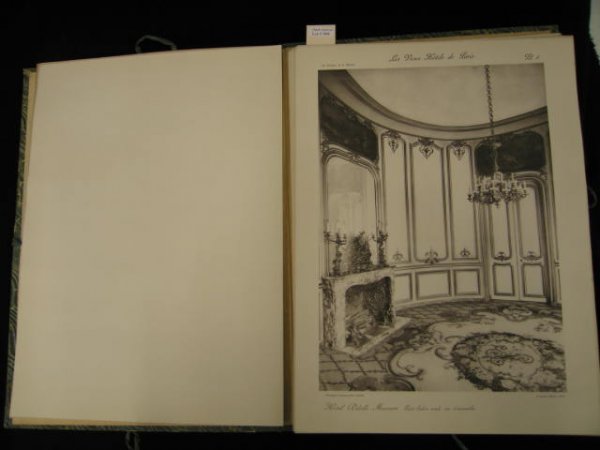 Lot of French Prints "Les Vieux Hotels" Paris.: Paris.