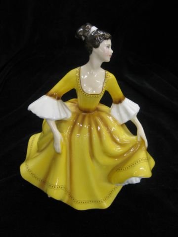 Royal Doulton Figurine, "Stephanie", HN # 2807, 7 : HN # 2807, 7 3/4", excellent.