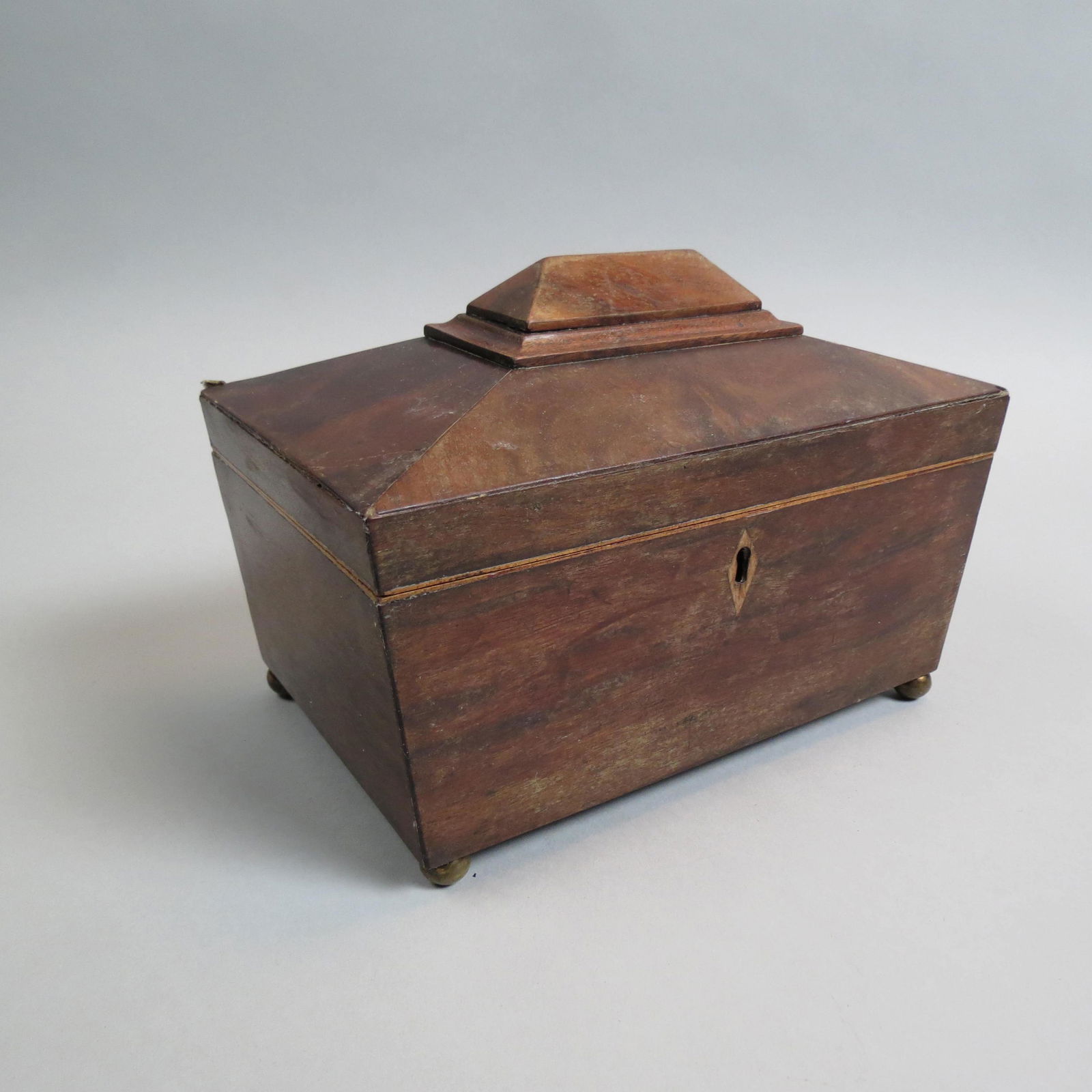 English Victorian Tea Caddy Box, (1 of 8)