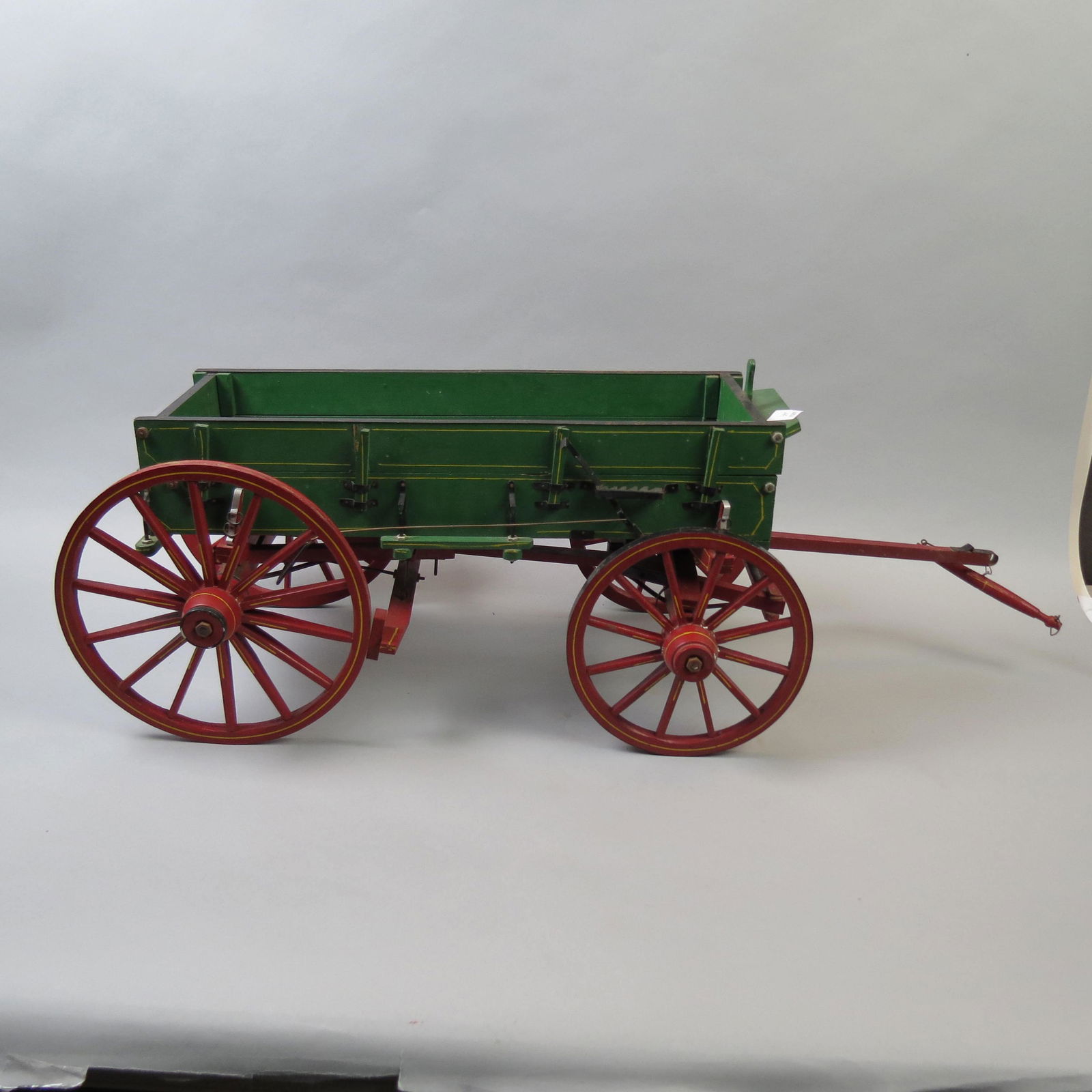 Hand Painted Wooden Farm Wagon Salesman Sample ?, (1 of 8)