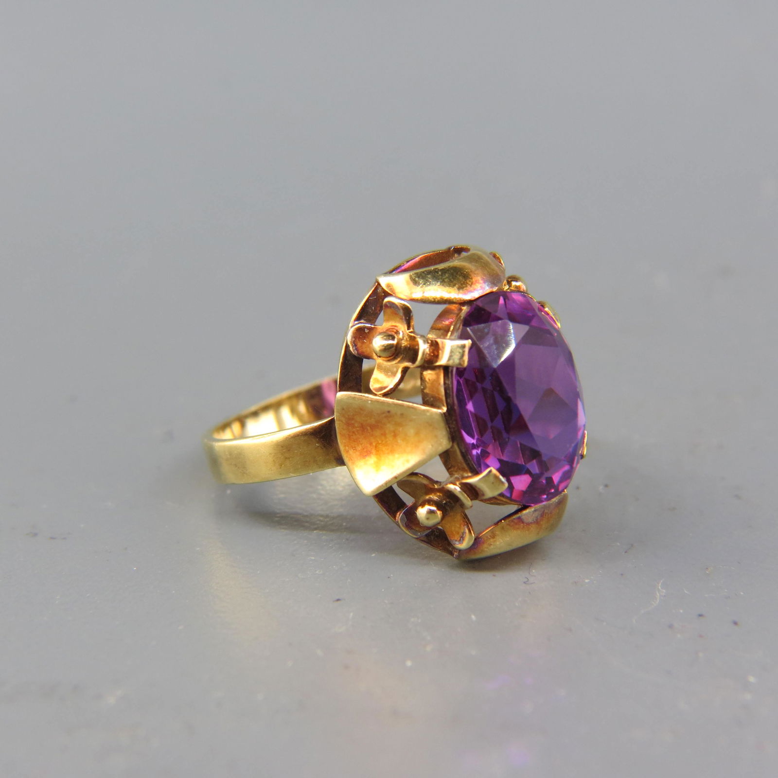 Amethyst 14K Gold Ring, (1 of 5)