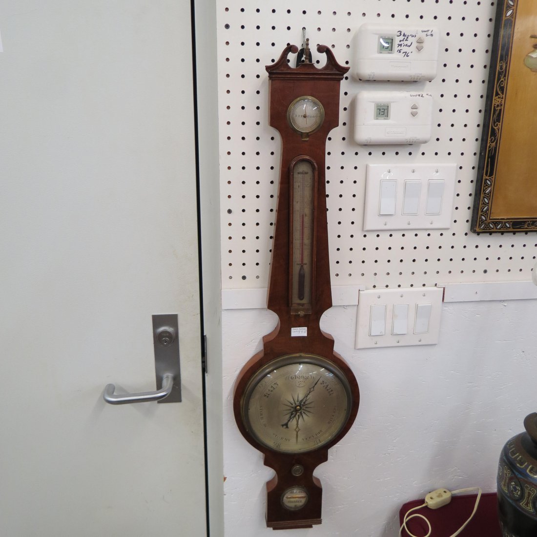 19th Century Wall Barometer, (1 of 4)