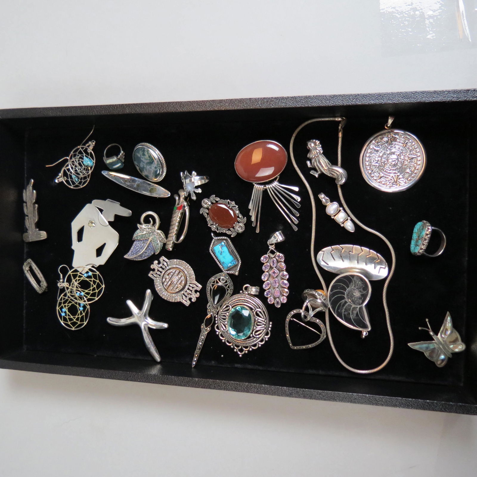 30 pcs. Sterling Silver Jewelry, (1 of 8)