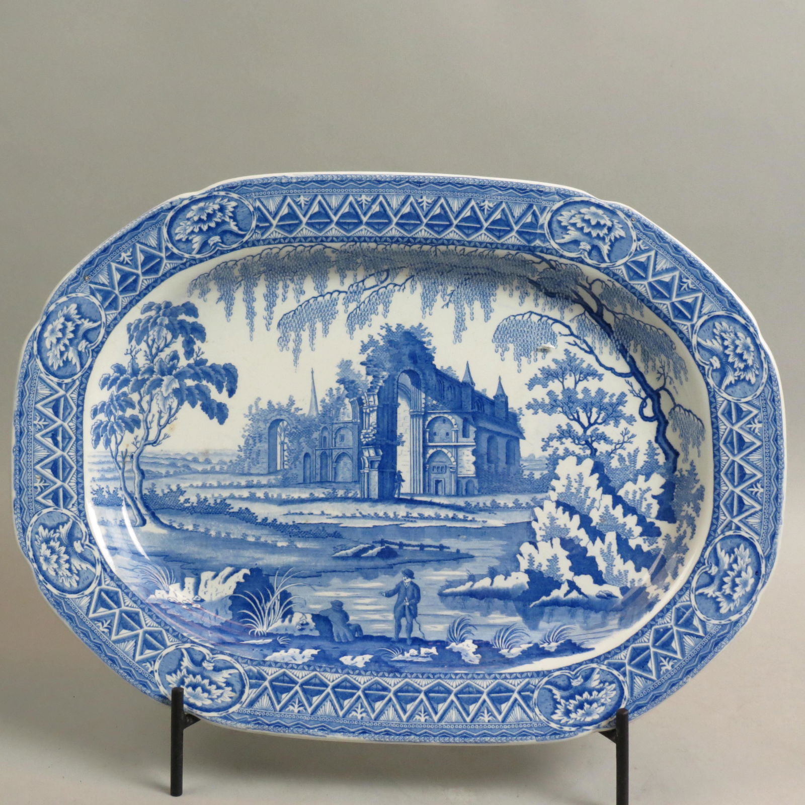 Davenport Ironstone Platter, (1 of 8)