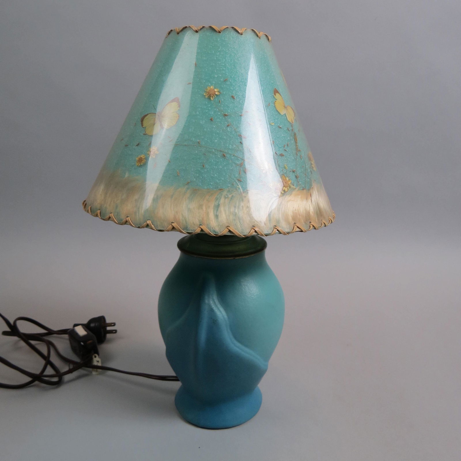 Van Briggle Pottery Lamp, (1 of 6)