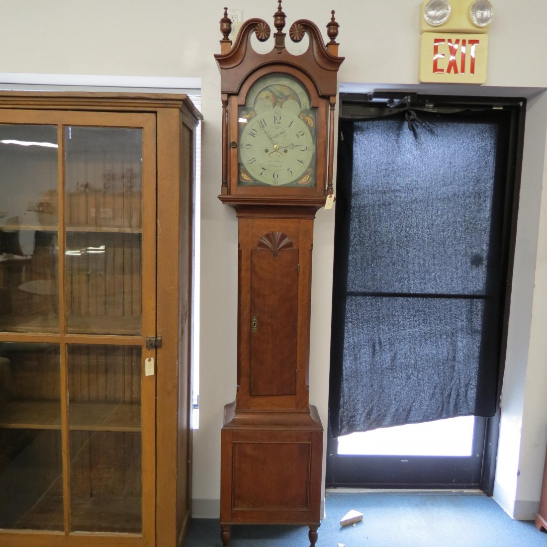 John M. Miksch Bethlehem PA Tall Case Clock, (1 of 20)