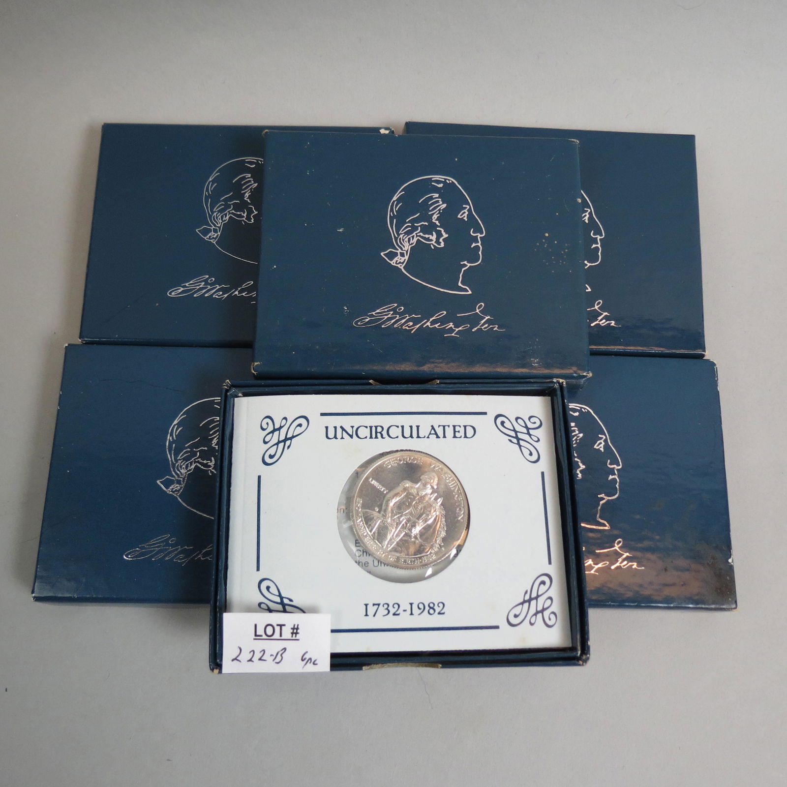 6-1982 George Washington Commemorative Half Dollar (1 of 2)