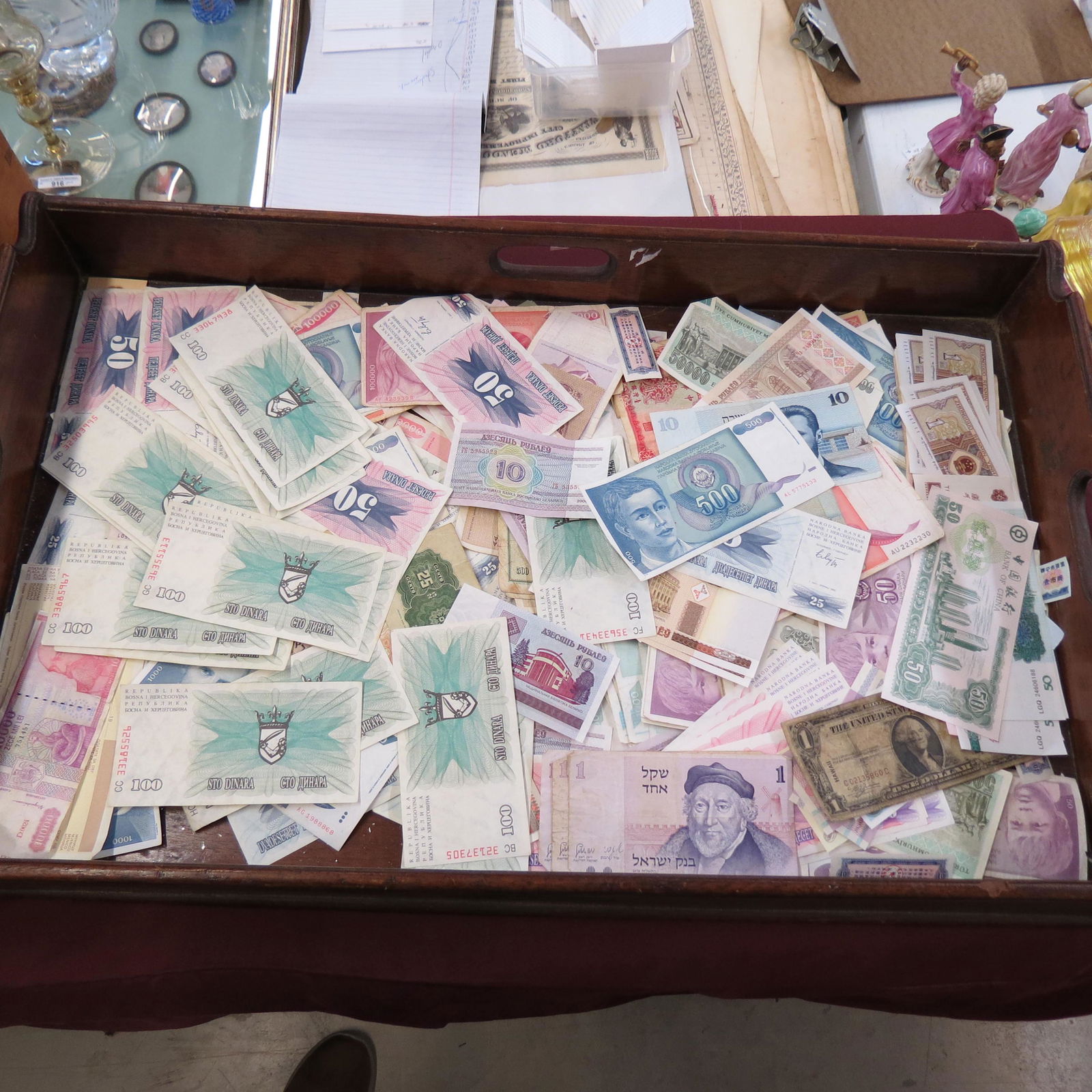 Lot of Estate Foreign Paper Money, (1 of 8)