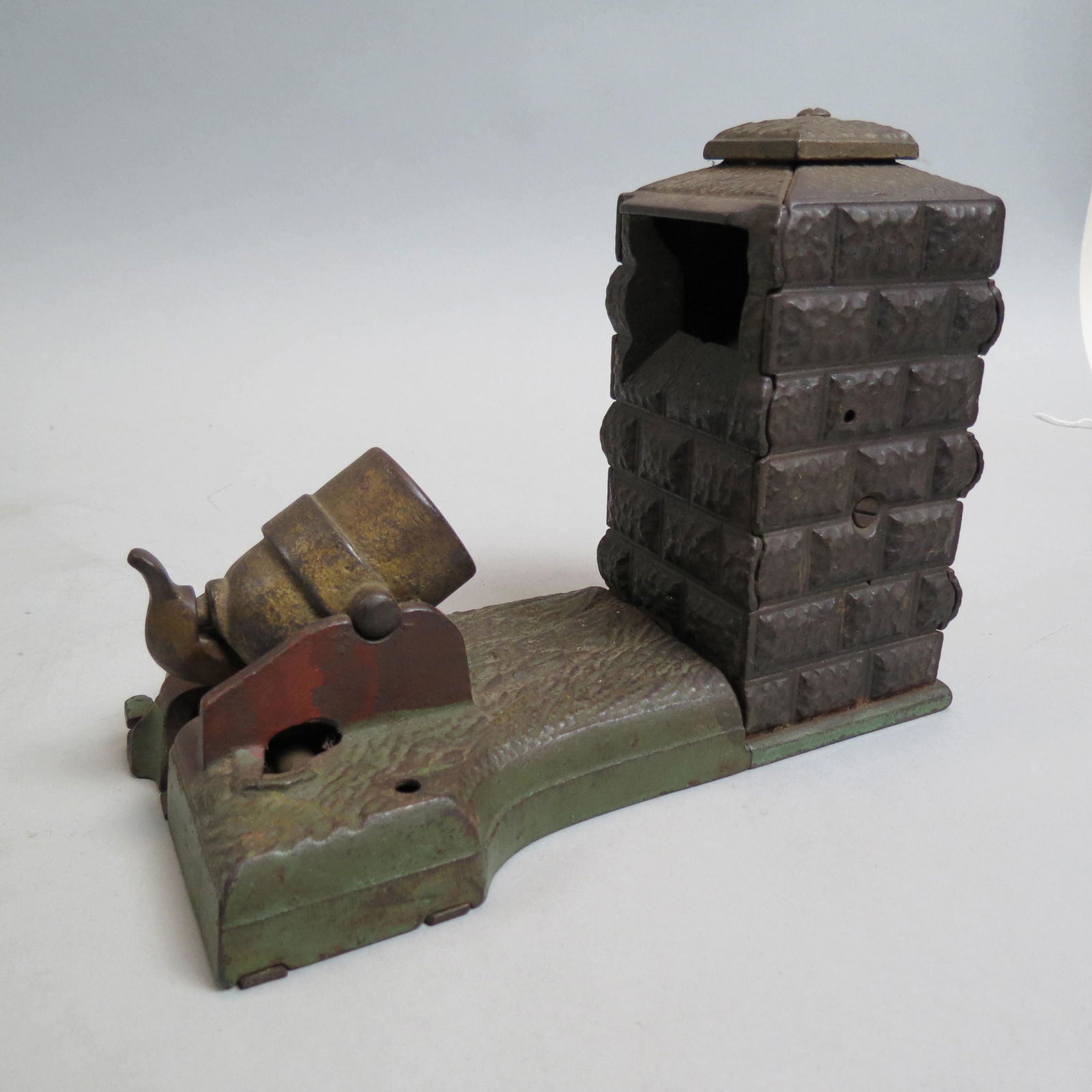 Victorian Cast Iron Mechanical "Artillery Bank", (1 of 7)
