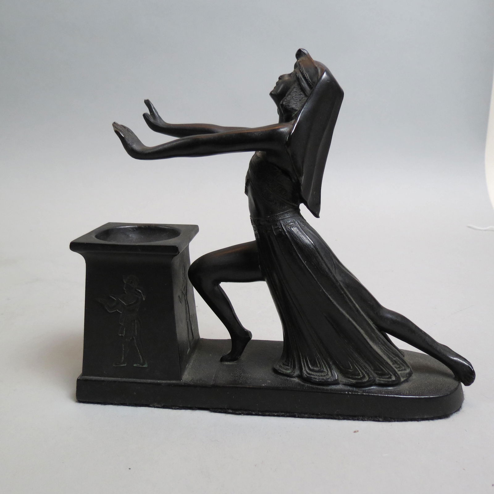 L.V. Aronson Art Deco Figurine of Egyptian Lady, (1 of 4)