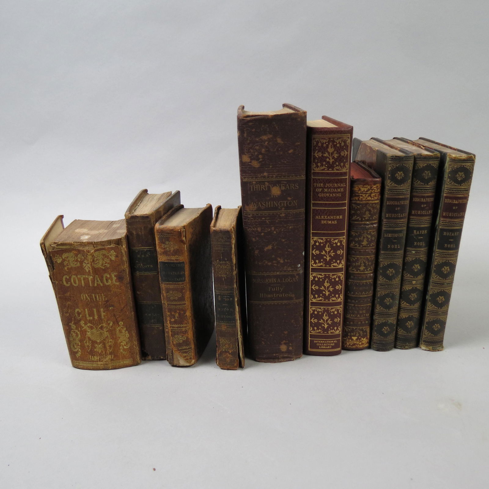 10 Early Books including 1832 Don Quixote, (1 of 5)
