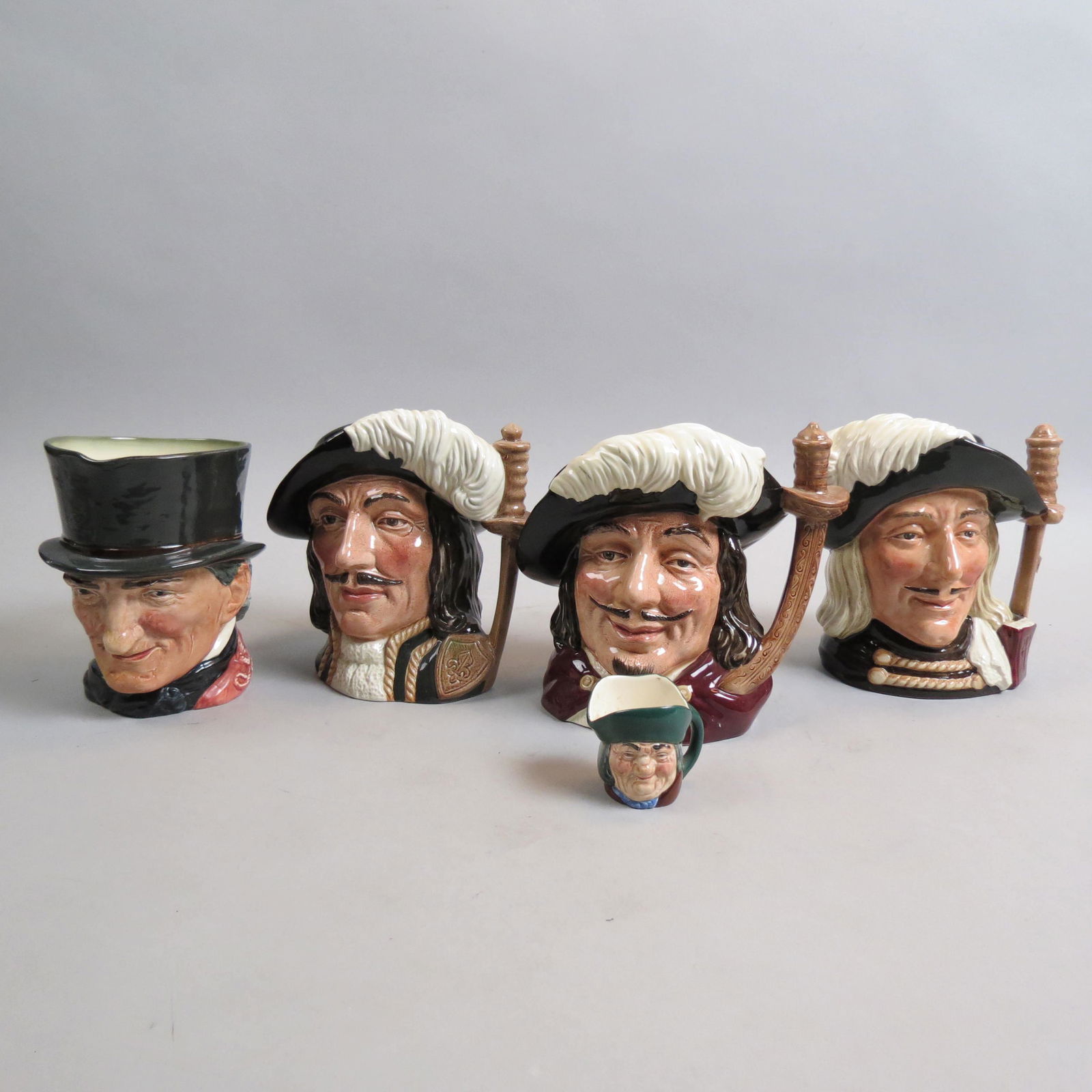 5 Royal Doulton Character Mugs, (1 of 6)