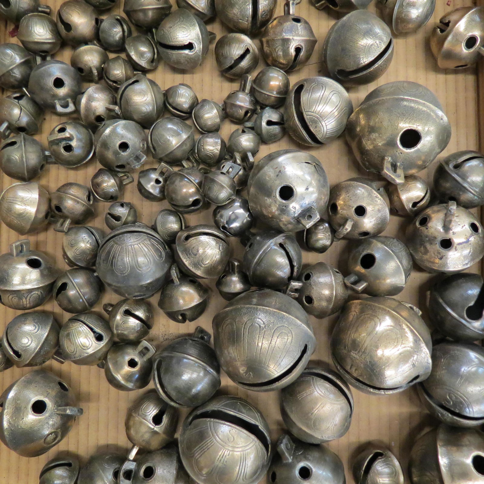 Collection of Brass Sleigh Bells, (1 of 5)