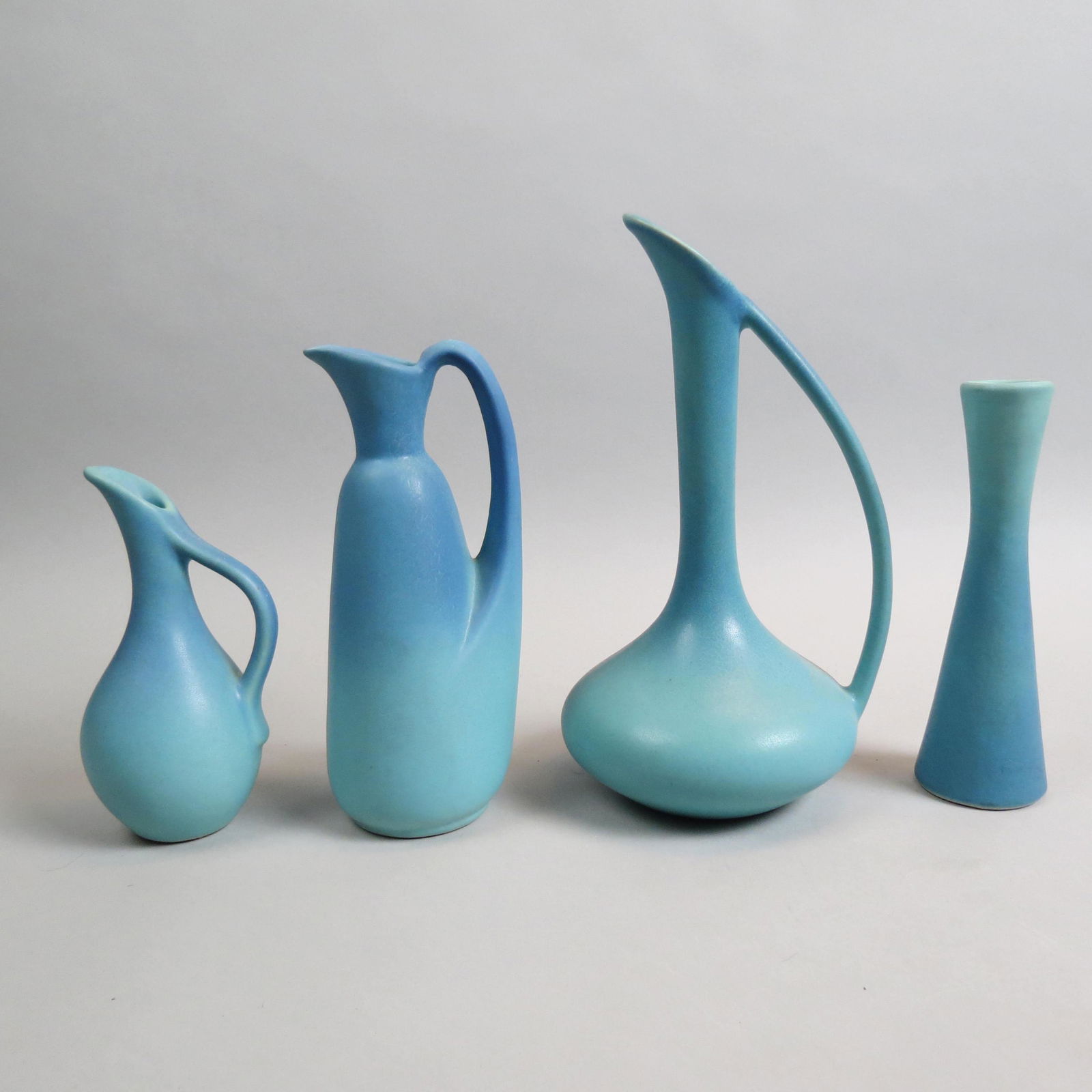 4 Van Briggle Pottery Vases, (1 of 6)