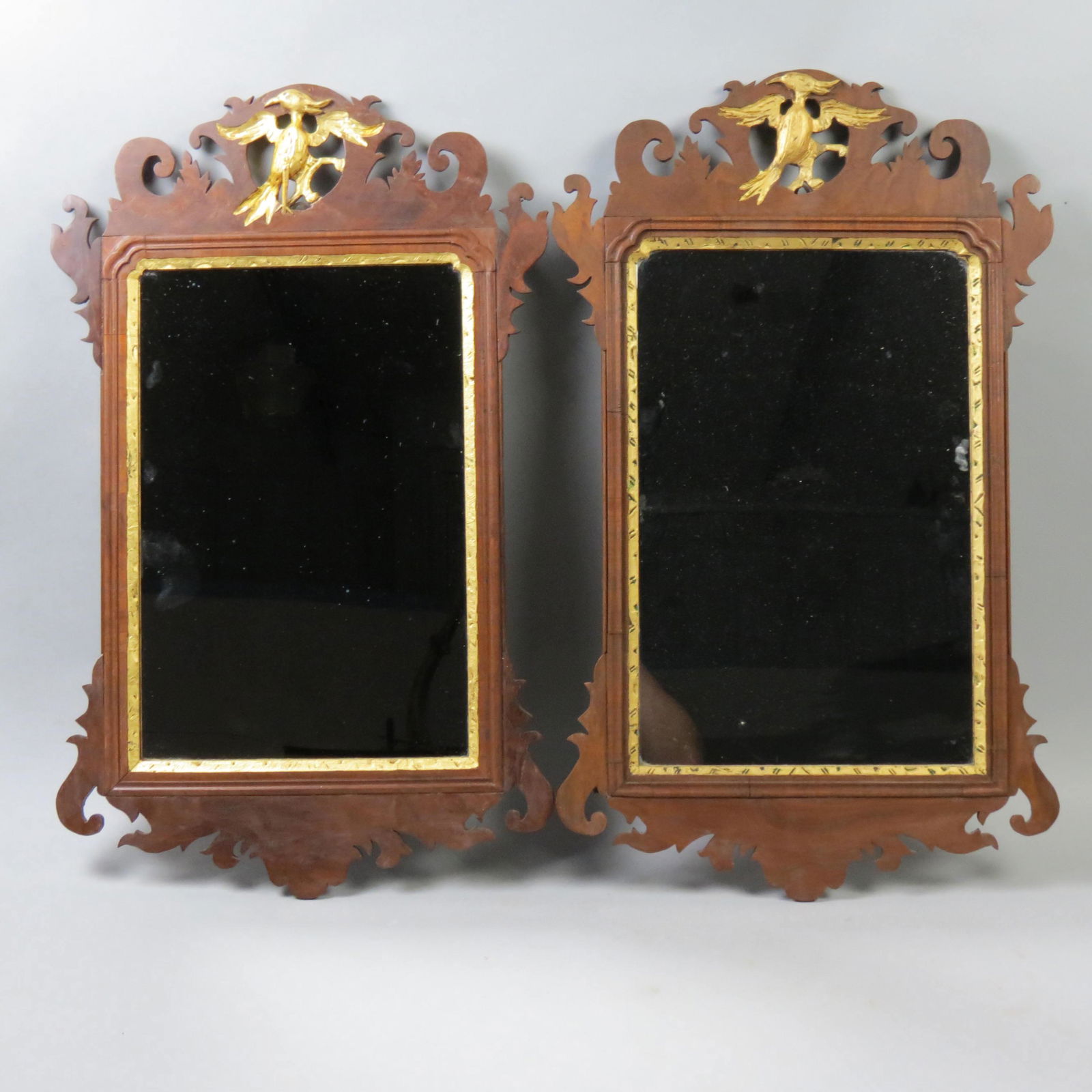 Pair of Chippendale Style Mirrors, (1 of 5)