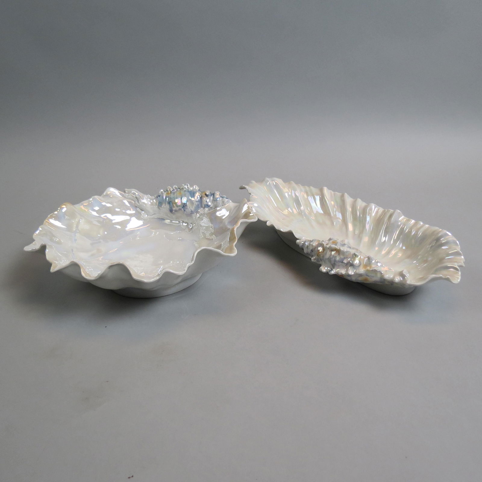 2  Royal Bayreuth Porcelain "Shell" Dishes, (1 of 5)