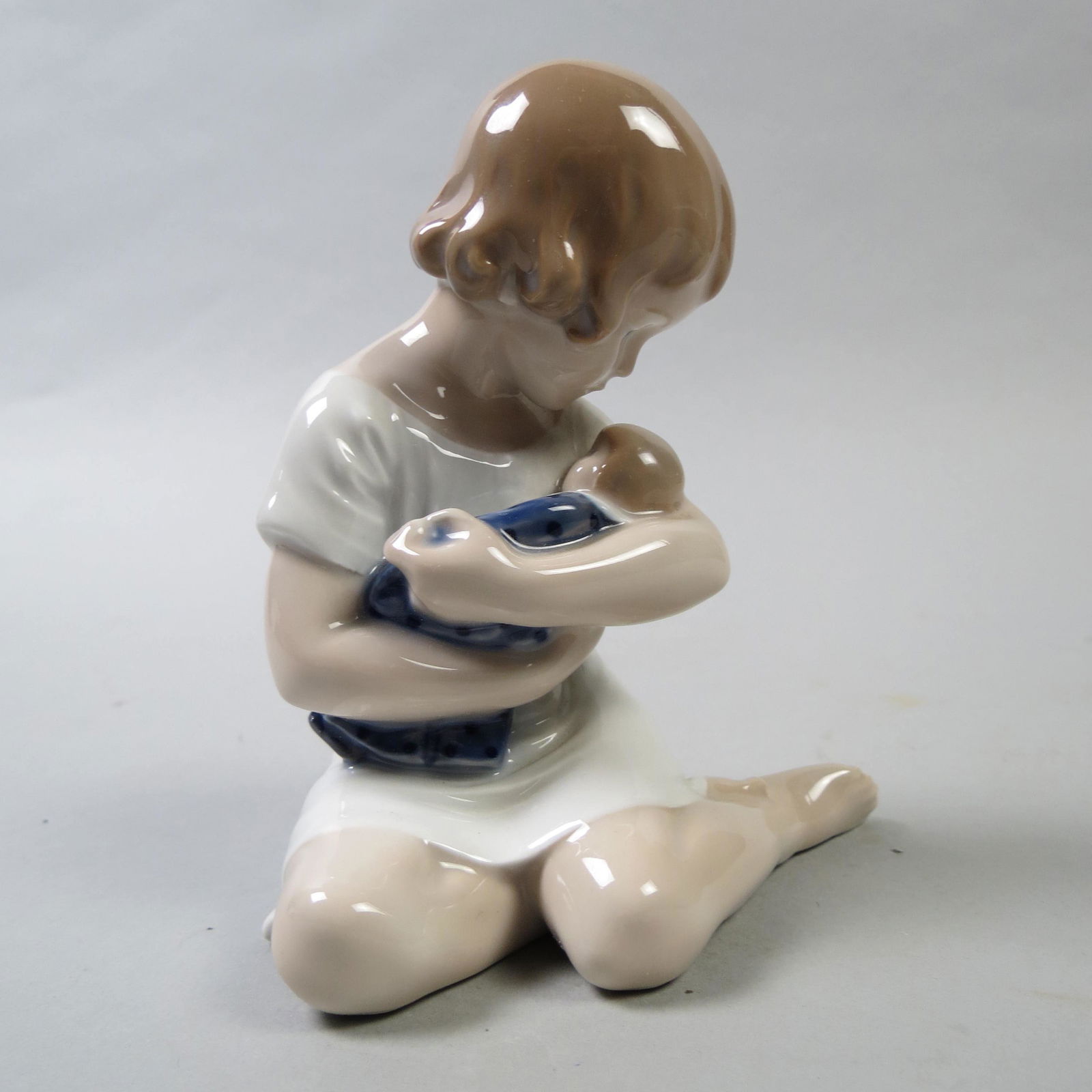 Royal Copenhagen Porcelain Figurine of Young Girl, (1 of 4)