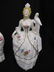 414: 3 pc. Deco Era Figural Porcelain Dresser Set, - 2