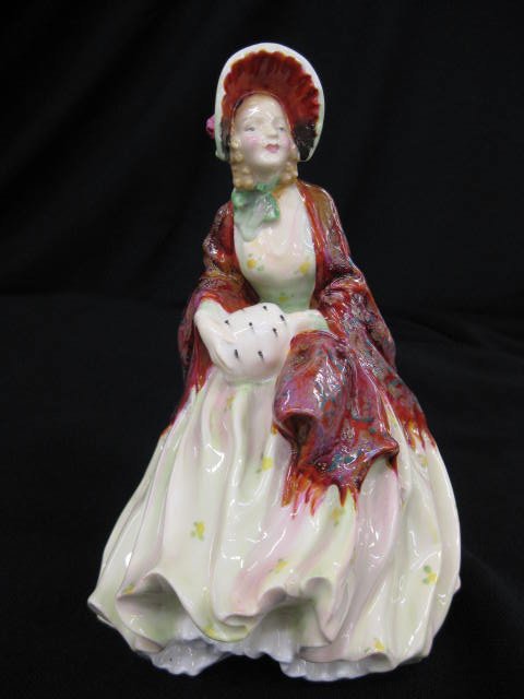 Royal Doulton Figurine "Her Ladyship", HN#1877, : 7 1/4", excellent.