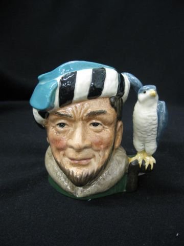 Royal Doulton Character Mug "The Falconer" D-6540: 4", excellent.