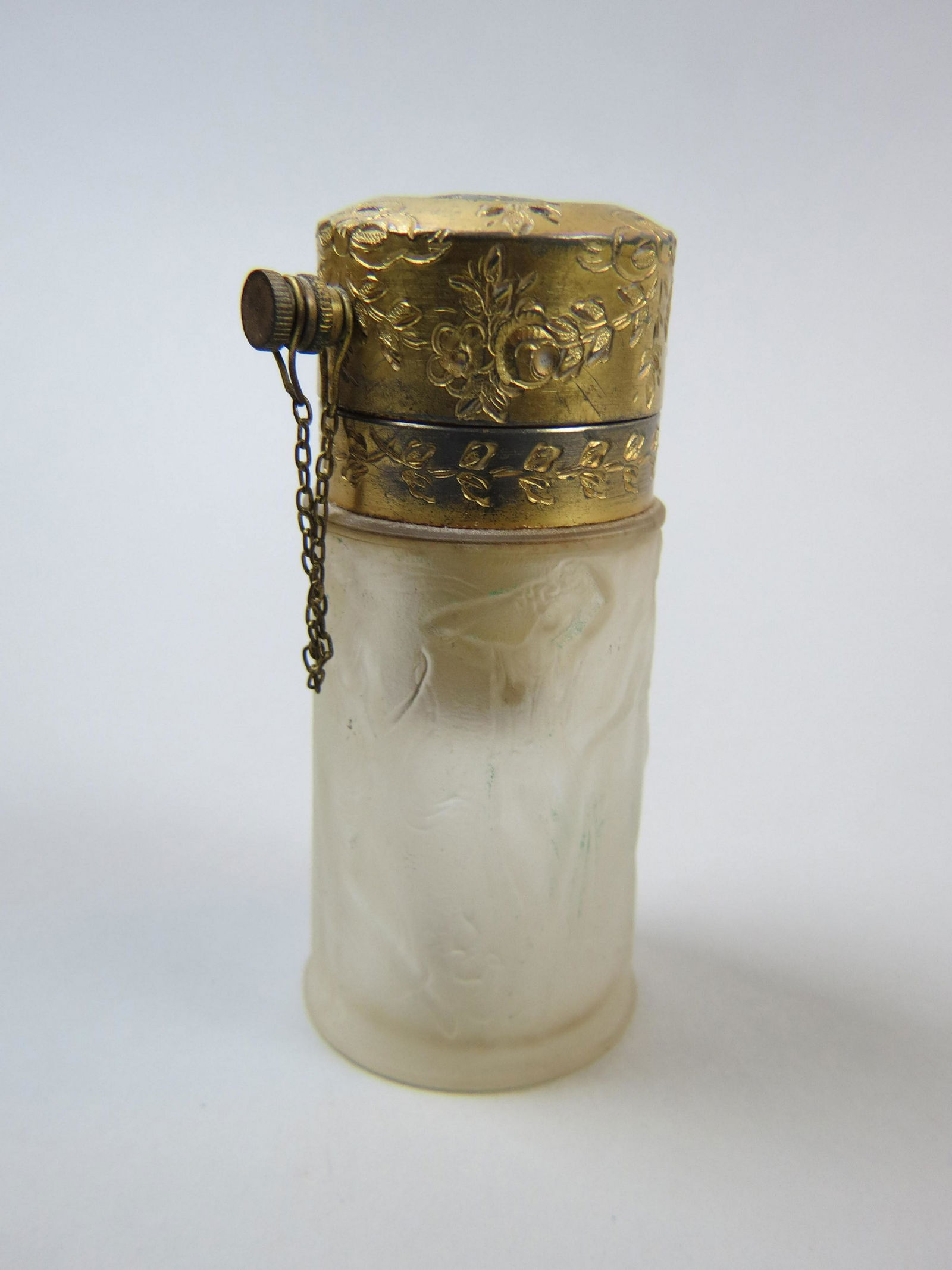 R. Lalique Crystal Atomizer with Maidens (1 of 6)