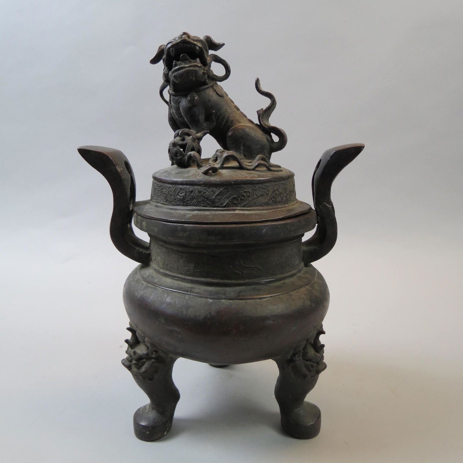 Chinese Ming Dynasty Bronze Censor (1 of 10)