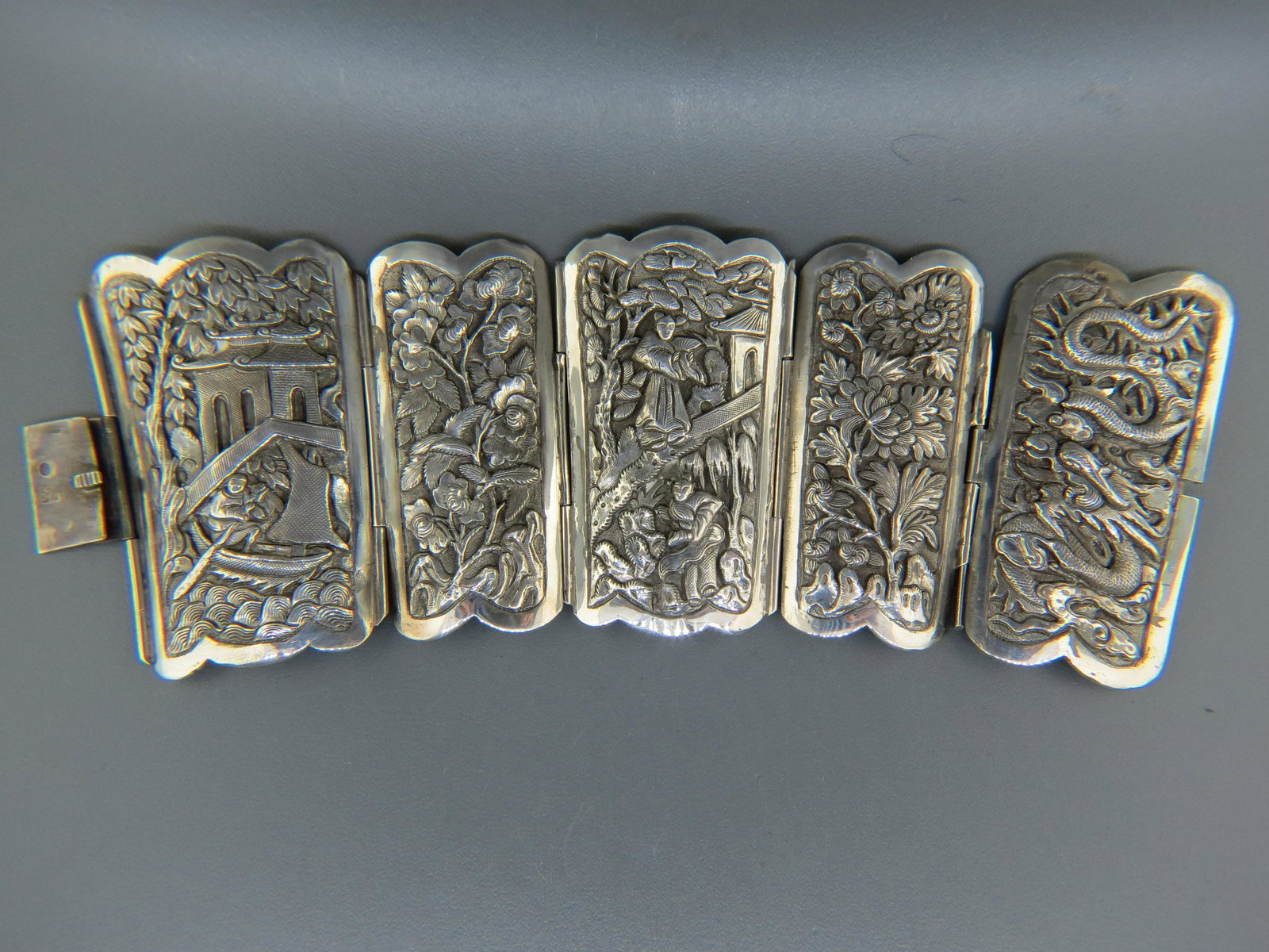 Chinese Silver Bracelet (1 of 5)
