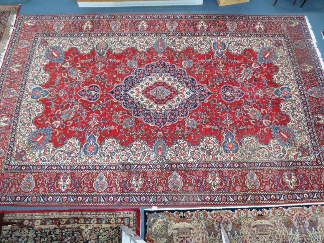 Mahal Persian Handmade Large Room Size Rug, Palace Size (1 of 14)
