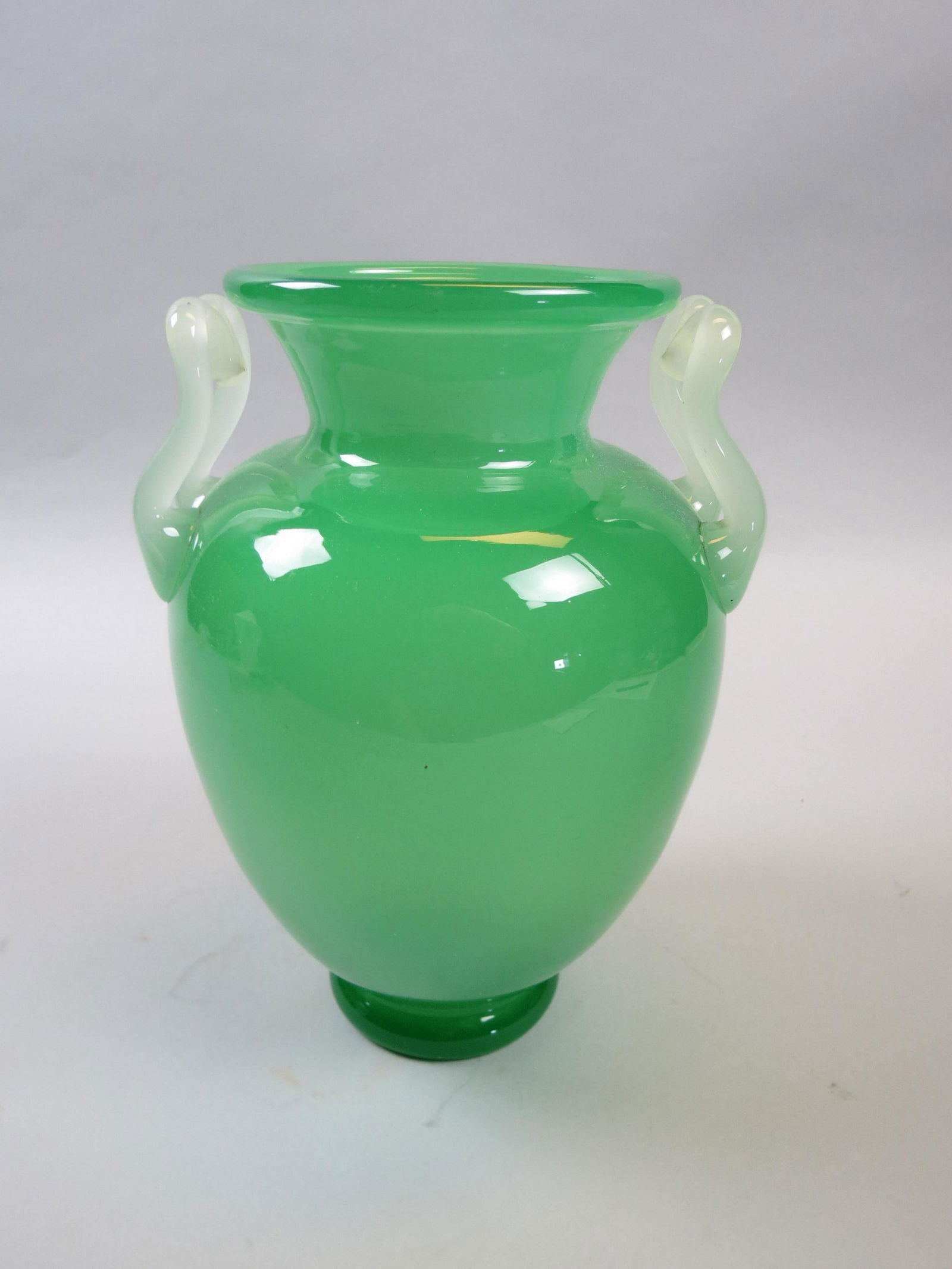 Steuben Green Alabaster Art Glass Vase (1 of 6)